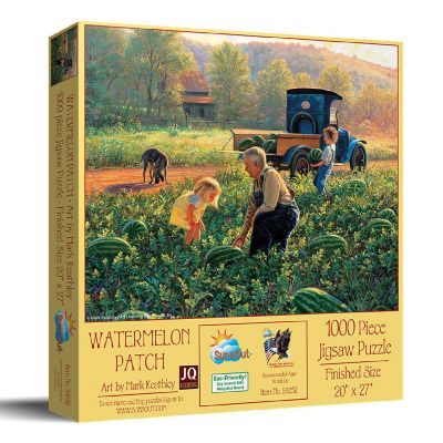 Sunsout Watermelon Patch 1000 pc  Jigsaw Puzzle Image 1