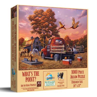 Sunsout What's the Point 1000 pc  Jigsaw Puzzle Image 1