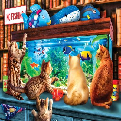 Sunsout Window Shopping 300 pc  Jigsaw Puzzle Image 1