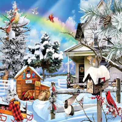 Sunsout Winter Days 1000 pc  Jigsaw Puzzle Image 1
