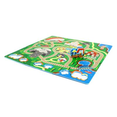 Sunta Play Mat DIY Train Track and Train  9 Piece Set Image 2