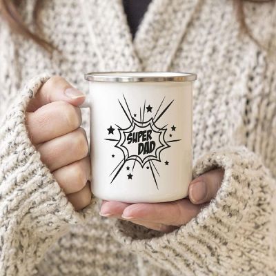 Super Dad 11oz Campfire Mug Image 2