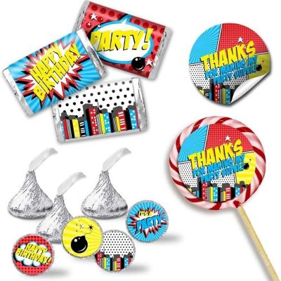 Super Hero Boy Sticker Bundle 429pc. by AmandaCreation Image 1