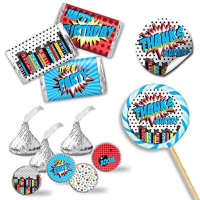 Super Hero Boy Sticker Bundle 429pc. by AmandaCreation Image 1
