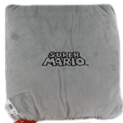 Super Mario 12" Plush Pillow Thwomp Image 1