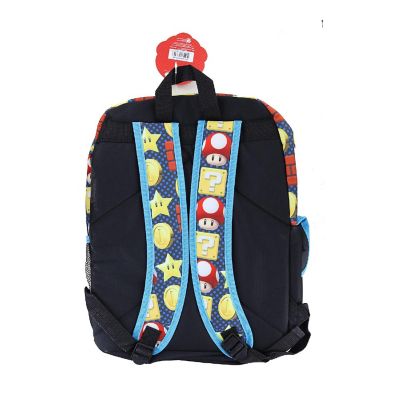 Super Mario 16 Inch 3D Molded Kids Backpack Image 1