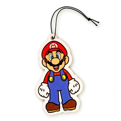 Super Mario Air Freshener Licensed Nintendo Accessory Strawberry Scent Image 2