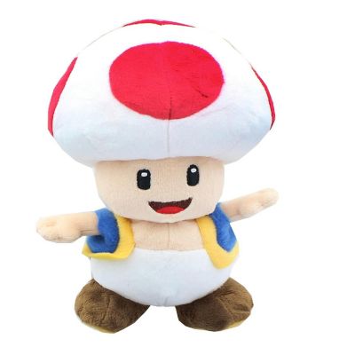 Super Mario All Star Collection 8 Inch Plush  Toad Image 1