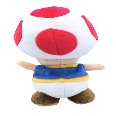 Super Mario All Star Collection 8 Inch Plush  Toad Image 2