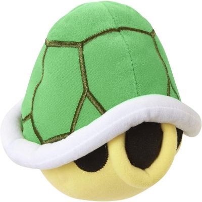 Super Mario Bros. 8 Inch Turtle Shell Plush with Sound Image 1