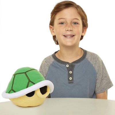Super Mario Bros. 8 Inch Turtle Shell Plush with Sound Image 2