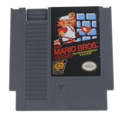 Super Mario Bros NES Cartridge Flask  Licensed Nintendo Merchandise 5oz Image 1