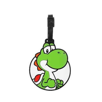 Super Mario Bros Toad &amp; Yoshi 2-Pack Luggage Tag Set Image 1