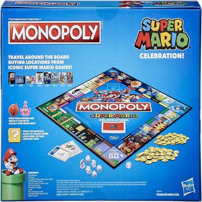 Super Mario Celebration Monopoly Board Game Image 3