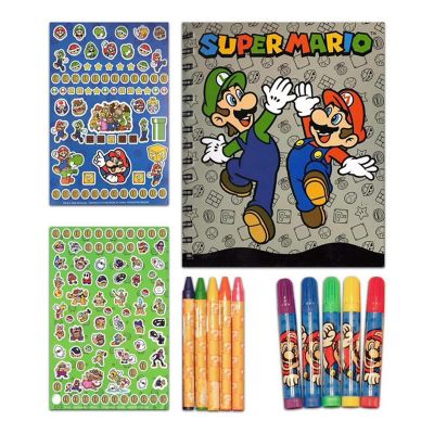 Super Mario Color & Go Art Set Image 3