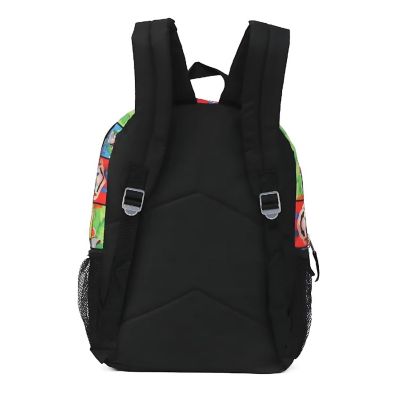 Super Mario Square Block Print 16 Inch Backpack Image 3