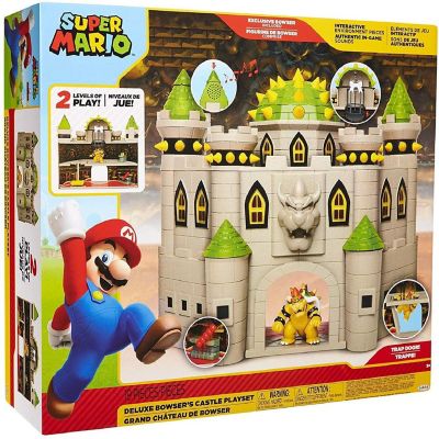Super Mario World of Nintendo 2.5 Inch Bowser's Castle Figure Playset Image 1
