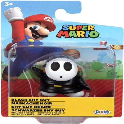 Super Mario World of Nintendo 2.5 Inch Figure  Black Shy Guy Image 2