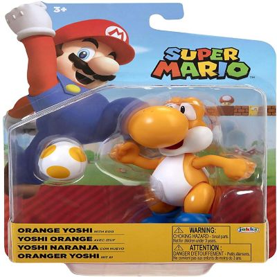 Super Mario World of Nintendo 4 Inch Figure  Ornage Yoshi Image 2