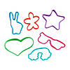 Super-Sized 90s Fun Bands - 6 Pc. Image 1