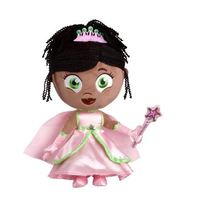 Super Why! Princess Presto Pea with Dress Plush Doll PBS Kids Show Mighty Mojo Image 3