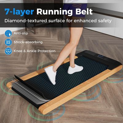 Superfit 3-in-1 Walking Pad Under Desk Treadmill with Remote Smart APP Control LED Display Image 1