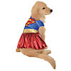 Supergirl Dog Costume - Large Image 1