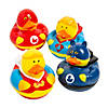 Superhero Rubber Ducks - 12 Pc. Image 1
