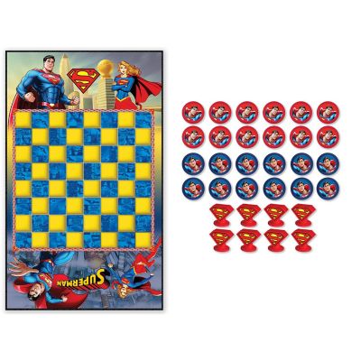 Superman Checkers Board Game Image 2