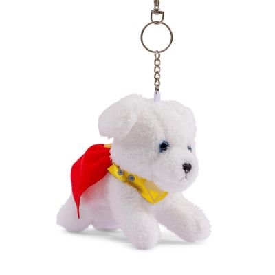 Superman Krypto The Superdog Plush Keychain Image 1