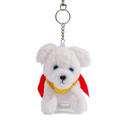 Superman Krypto The Superdog Plush Keychain Image 1