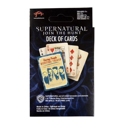 Supernatural Collectibles  Supernatural Playing Cards  TV Series Merchandise Image 2