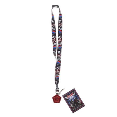 Supernatural "Hell and Back" Lanyard With Badge Holder and Anti-Possession Charm Image 2