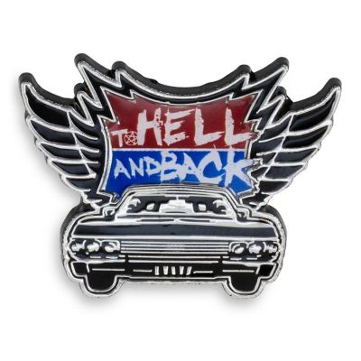 Supernatural "To Hell and Back" Enamel Pin Image 1