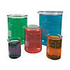 Supertek Glass Beakers, 50, 100, 250, 600, 1000ml, Set of 5 Image 1