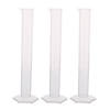 Supertek Polypropylene Measuring Cylinder, Hexagonal Base, 1000ml, Pack of 3 Image 1
