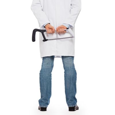 Surgeon's Saw Costume Accessory Image 1