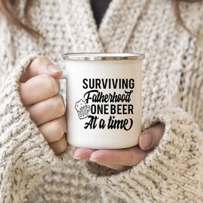 Surviving Fatherhood Beer 11oz Mug Image 2