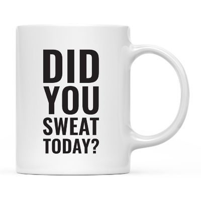 Sweat Today Ceramic Mug Image 2
