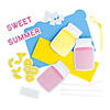 Sweet Summer Lemonade Sign Craft Kit &#8211; Makes 12 Image 1