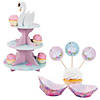 Sweet Swan Cupcake Stand Kit - 101 Pc. Image 1