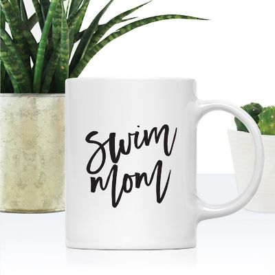 Swim Mom Ceramic Mug Image 1