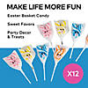 Swirl Bunny Lollipops - 12 Pc. Image 1