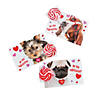 Swirl Lollipop with Dog Card Valentine Exchanges for 24 Image 1