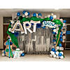 T-Shaped Silver Letter 34" Mylar Balloon Image 1