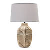 Table Lamp 24"H Ceramic/Linen MaProper 60W Image 1