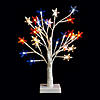 Tabletop Light-Up Patriotic Star Tree Image 1