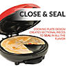 Taco Tuesday 6-Wedge Electric Quesadilla Maker with Extra Stuffing Latch Image 4