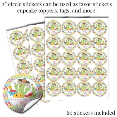Taco TWOS-DAY Sticker Bundle 429pc. by AmandaCreation Image 2