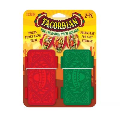 Tacordian Foldable Taco Holder 2-Pack Image 1